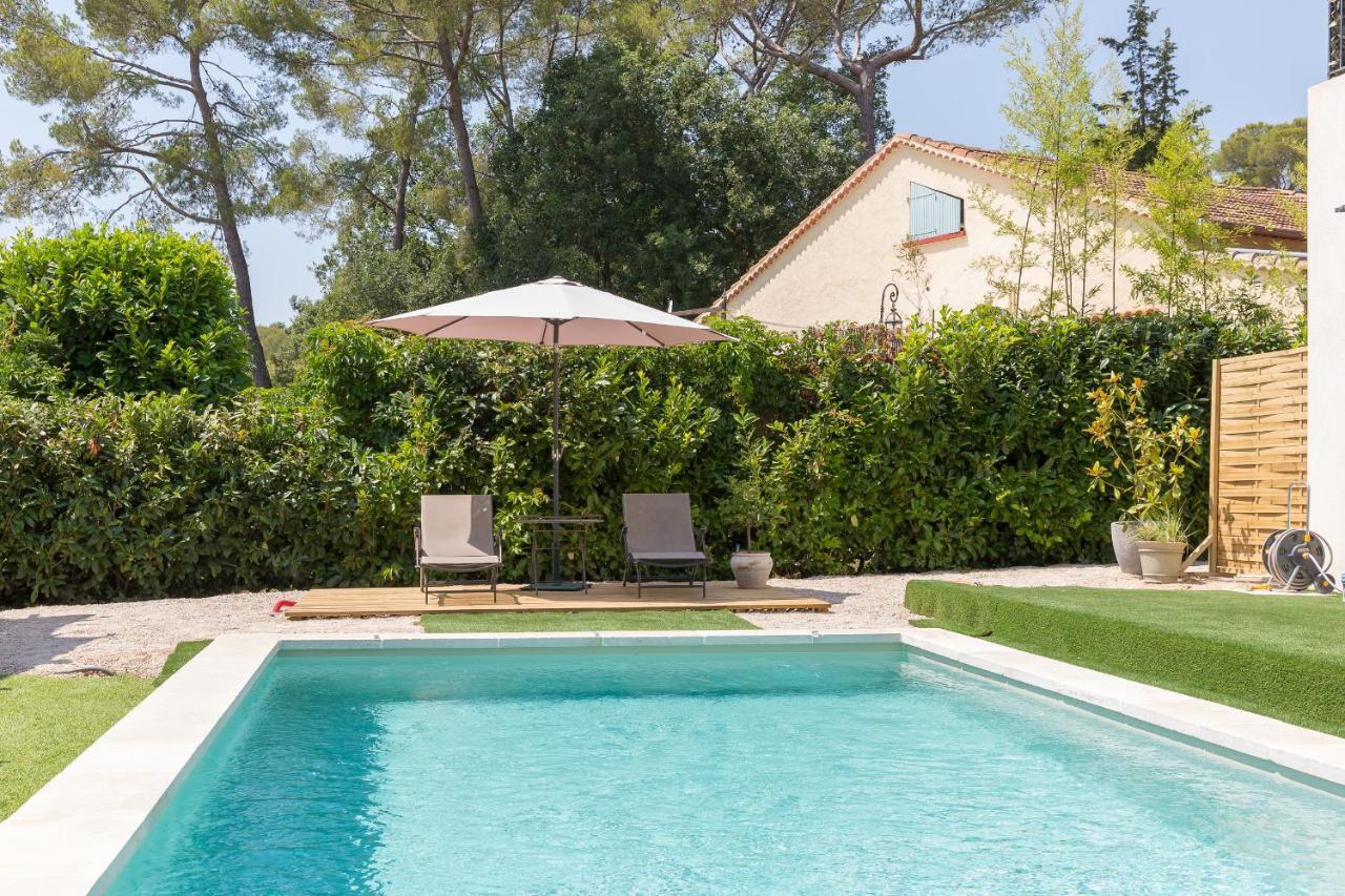 Luxurious And Spacious Apartment In The Heart Of The Cote D'Azur Roquefort Les Pins Eksteriør billede